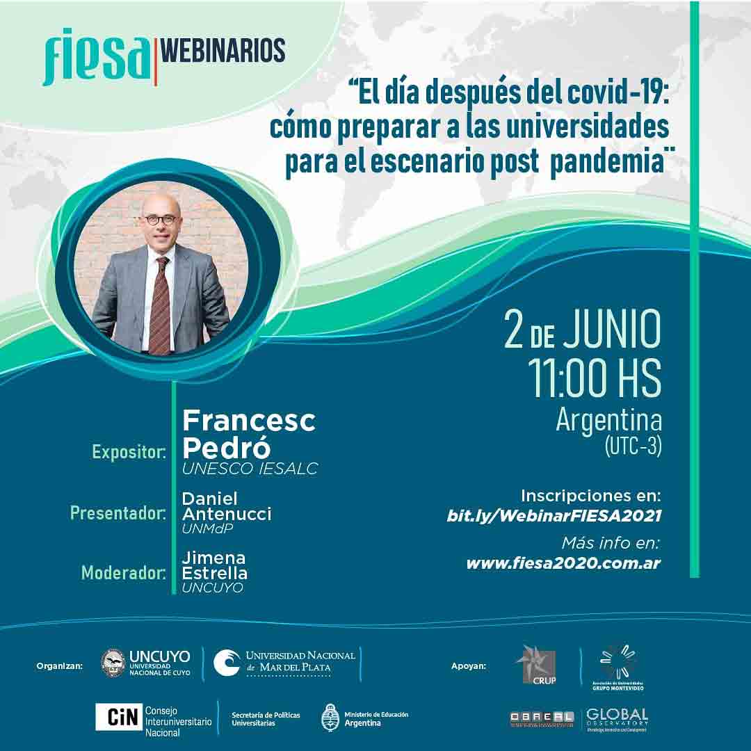 El día despues del COVID-19: Como preparar a las universidades para el escenario post pandemia