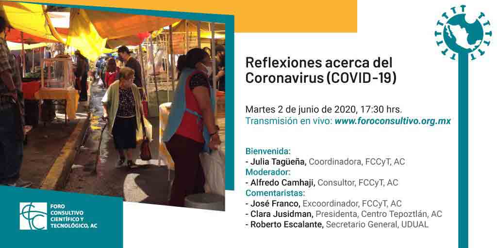 Reflexiones acerca del coronavirus COVID 19