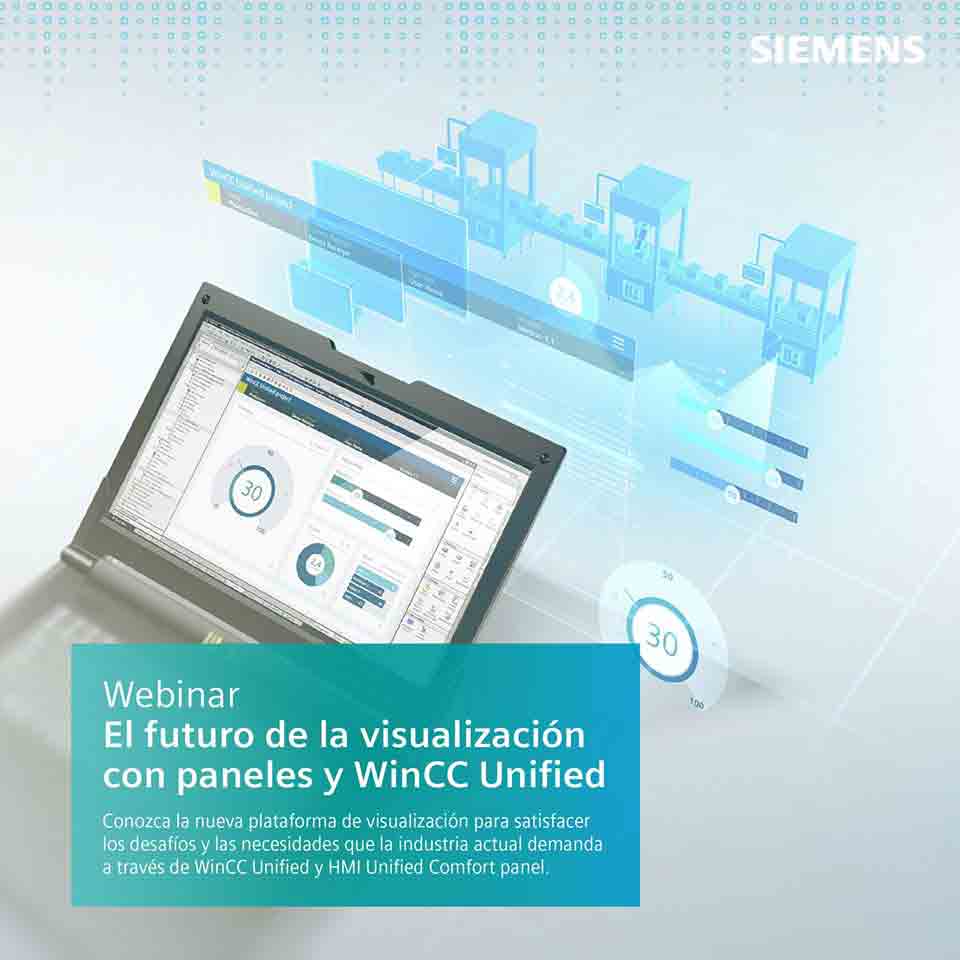 El futuro de la visualización con paneles y WinCC Unified