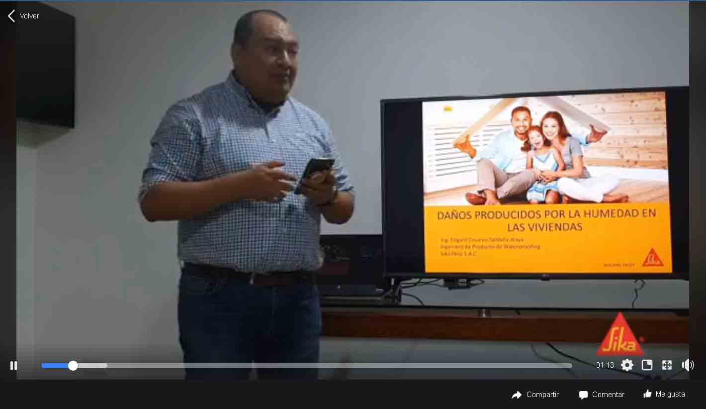 daños producidos por la humedad en las viviendas.