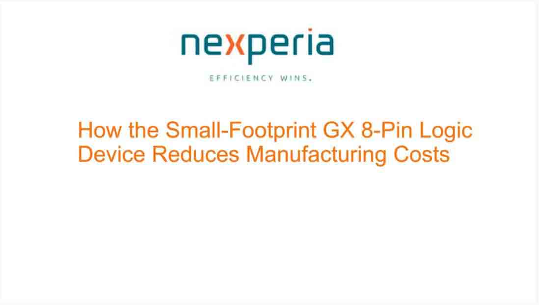 How the Small-Footprint GX 8-Pin Logic Device Reduces Manufacturing Costs