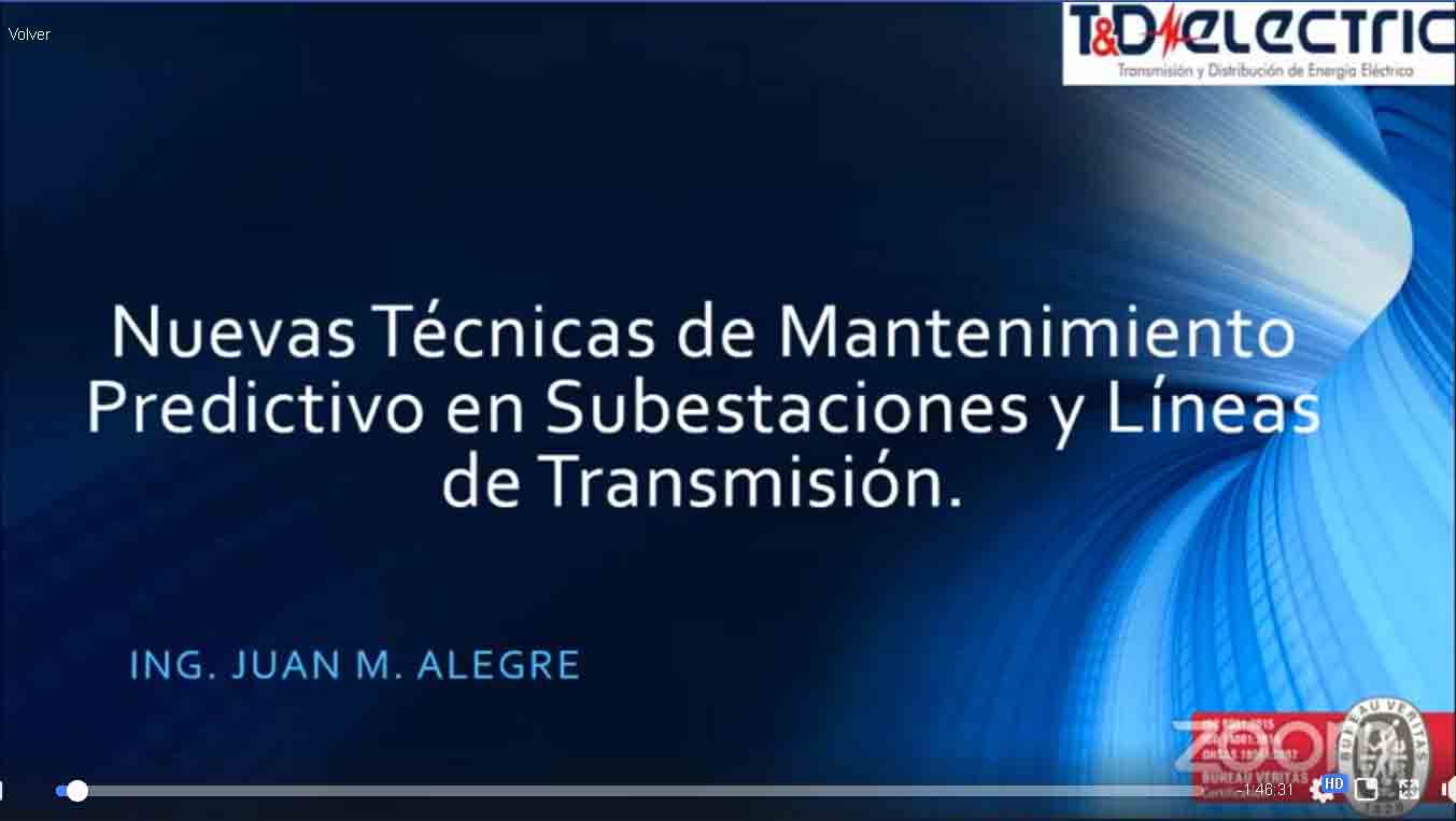 Nuevas técnicas de mantenimiento predictivo de subestaciones y líneas de transmisión