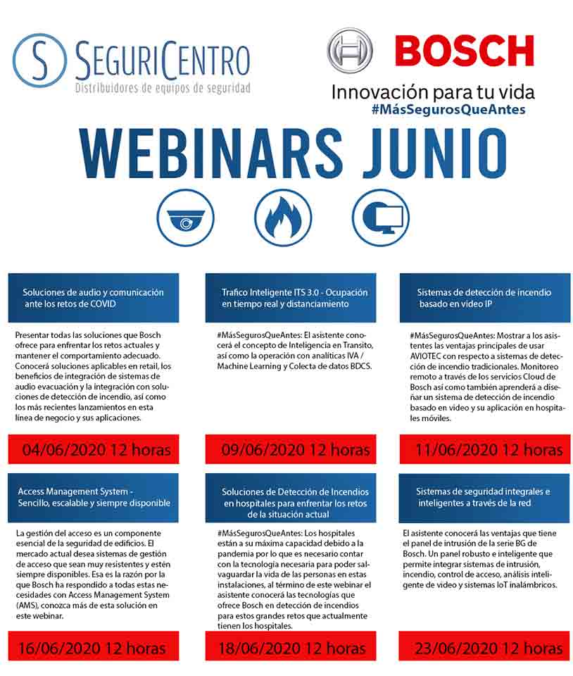 Soluciones en sistemas de Seguridad BOSCH