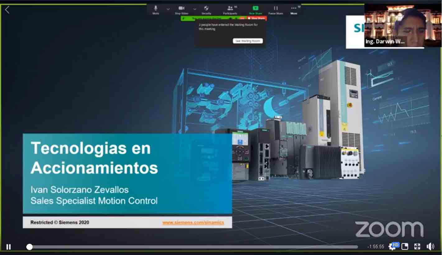 Tecnologías en accionamientos.